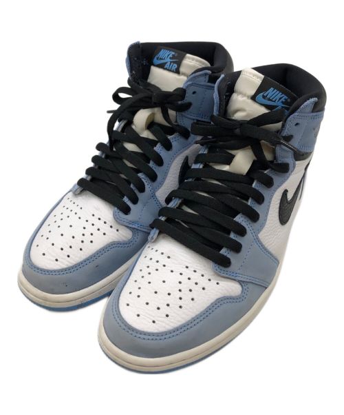 NIKE（ナイキ）NIKE (ナイキ) Air Jordan 1 High OG ブルー×ホワイト サイズ:27の古着・服飾アイテム