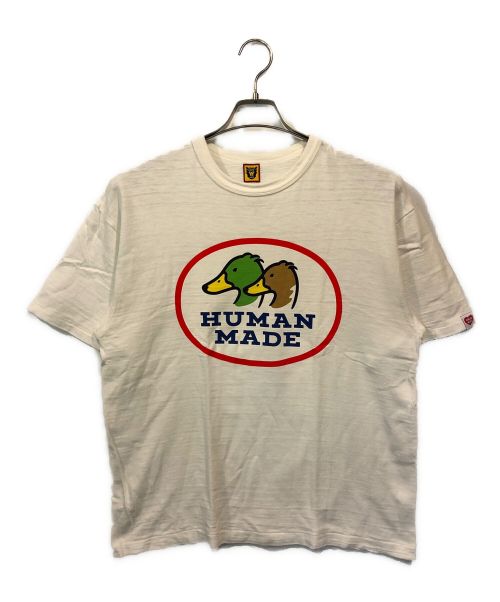 HUMAN MADE（ヒューマンメイド）HUMAN MADE (ヒューマンメイド) プリントTシャツ ホワイト サイズ:XLの古着・服飾アイテム