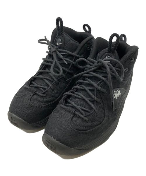 NIKE（ナイキ）NIKE (ナイキ) stussy (ステューシー) AIR PENNY 2 SP ブラック サイズ:26cmの古着・服飾アイテム