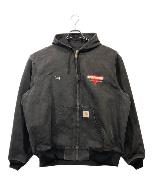 CarHartt（カーハート）CarHartt (カーハート) ワッペン付きアクティブジャケット ブラック サイズ:２XLの古着・服飾アイテム