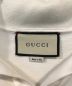 中古・古着 GUCCI (グッチ) ウェブ＆インターロッキングG ポロシャツ ホワイト サイズ:M：28000円