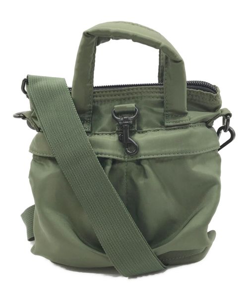 GROUND Y（グラウンドワイ）GROUND Y (グラウンドワイ) Small helmet bag カーキの古着・服飾アイテム