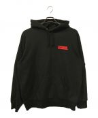 SUPREMEシュプリーム）の古着「Instant high Patches hooded」｜ブラック