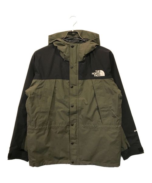 THE NORTH FACE（ザ ノース フェイス）THE NORTH FACE (ザ ノース フェイス) MOUNTAIN LIGHT JACKET カーキ サイズ:Lの古着・服飾アイテム