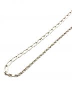 molliveモリーヴ）の古着「SILVER CHAIN NECKLACE TYPE4」