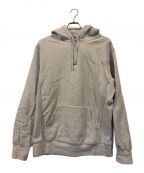 SUPREMEシュプリーム）の古着「19AW Micro Logo Hooded Sweatshirt」｜グレー