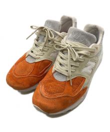 NEW BALANCE×KITH（ニューバランス×キス）の古着「990V2 "Cyclades"」｜グレー×オレンジ