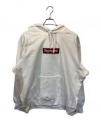 SUPREMEシュプリーム）の古着「21AW BOX LOGO HOODED SWEATSHIRT」｜ホワイト