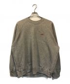 SUPREMEシュプリーム）の古着「21AW small BOX LOGO CREWNECK」｜グレー