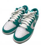 NIKEナイキ）の古着「DUNK LOW RETRO BTTYS CLEAR JADE」｜ホワイト×グリーン