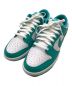 NIKE（ナイキ）の古着「DUNK LOW RETRO BTTYS CLEAR JADE」｜ホワイト×グリーン