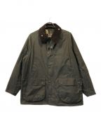 Barbourバブアー）の古着「OVERSIZED WAX BEDALE」｜セージグリーン