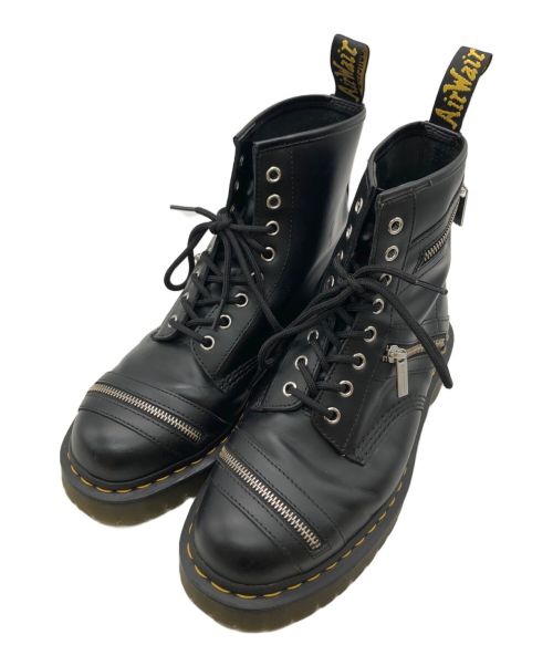 Dr.Martens（ドクターマーチン）Dr.Martens (ドクターマーチン) 1460 BEX ZIP 8EYE BOOT ブラック サイズ:UK8の古着・服飾アイテム