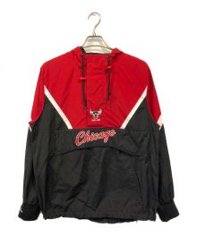 MITCHELL & NESS（ミッチェルアンドネス）の古着「アノラックパーカー」｜レッド