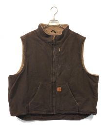 CarHartt（カーハート）の古着「オールドダックベスト」｜ブラウン