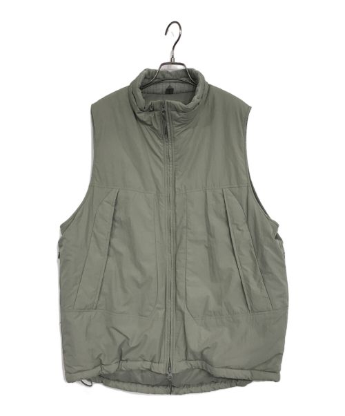 FREAK'S STORE（フリークスストア）FREAK'S STORE (フリークスストア) PRIMALOFT VEST カーキ サイズ:Mの古着・服飾アイテム