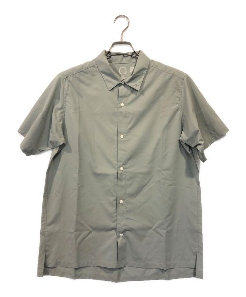 山と道（ヤマトミチ）山と道 (ヤマトミチ) UL SHORT SLEEVE SHIRT グレー サイズ:Mの古着・服飾アイテム