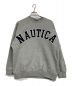 NAUTICA（ノーティカ）の古着「Arch Logo Crewneck Sweatshirt」｜グレー