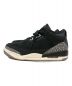 NIKE (ナイキ) WMNS Air Jordan 3 Retro ブラック×グレー サイズ:28.5㎝：15000円