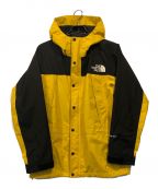 THE NORTH FACEザ ノース フェイス）の古着「MOUNTAIN LIGHT JACKET」｜ブラック×イエロー