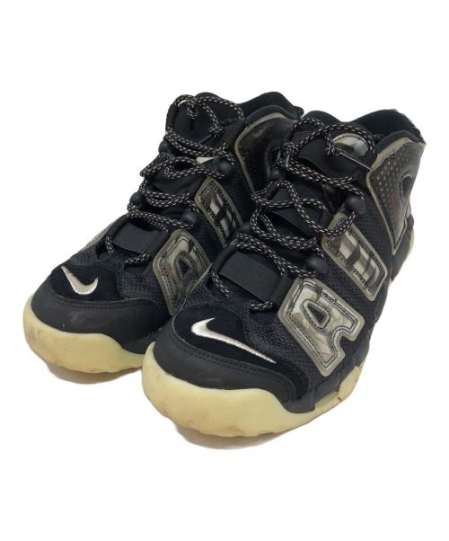 NIKE（ナイキ）NIKE (ナイキ) AIR MORE UP TEMPO 96 ブラック サイズ:27.5cmの古着・服飾アイテム