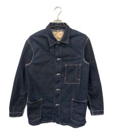 EVISU（エビス）の古着「1951デニムカバーオールジャケット」｜インディゴ