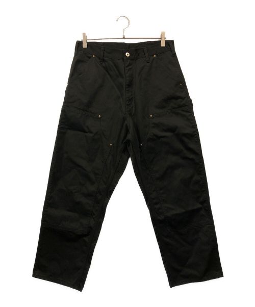 SEQUEL（シークエル）SEQUEL (シークエル) FRAGMENT DESIGN (フラグメントデザイン) PAINTER PANTS TYPE-P ブラック サイズ:Mの古着・服飾アイテム