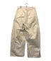 STUDIO NICHOLSON (スタジオニコルソン) Deep Pleat Volume Pant ベージュ サイズ:M：15000円