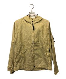 STONE ISLAND（ストーンアイランド）の古着「14ssLino Watro Tela Hooded Jacket」｜グリーン