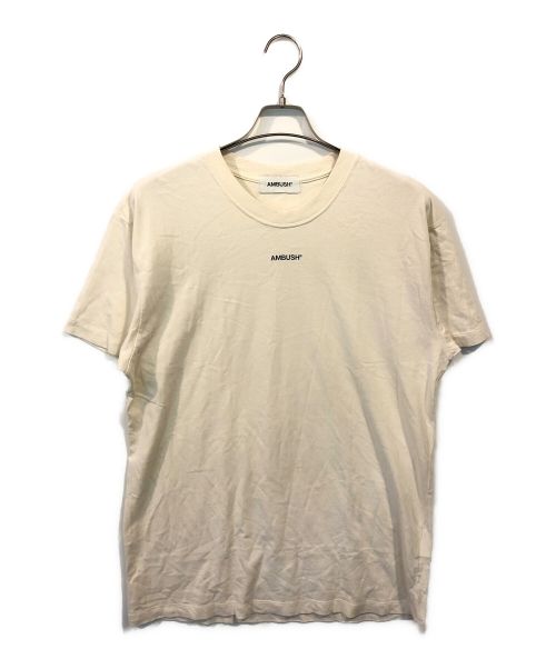 AMBUSH（アンブッシュ）AMBUSH (アンブッシュ) LOGO PRINT T-SHIRT ベージュ サイズ:SIZE 3の古着・服飾アイテム