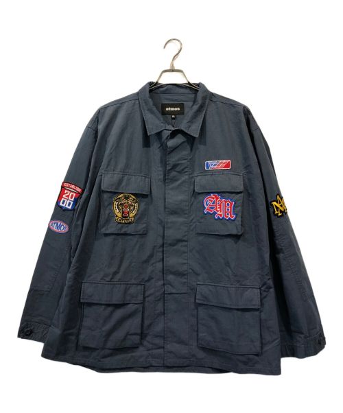 ATMOS（アトモス）ATMOS (アトモス) BDU JACKET ネイビー サイズ:XLの古着・服飾アイテム