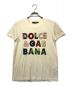 DOLCE & GABBANA（ドルチェ＆ガッバーナ）の古着「パッチワークロゴT」｜ホワイト