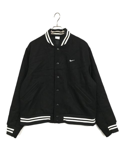 NIKE（ナイキ）NIKE (ナイキ) Au Varsity Jacket ブラック サイズ:XLの古着・服飾アイテム