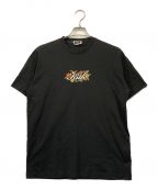 KITHキス）の古着「Floral Classic Logo S/S Tee」｜ブラック