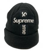 SUPREME×New Eraシュプリーム×ニューエラ）の古着「CROSS BOX LOGO BEANIE」｜ブラック