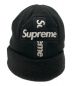 SUPREME（シュプリーム）の古着「CROSS BOX LOGO BEANIE」｜ブラック