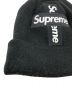 中古・古着 SUPREME (シュプリーム) New Era (ニューエラ) CROSS BOX LOGO BEANIE ブラック：9000円