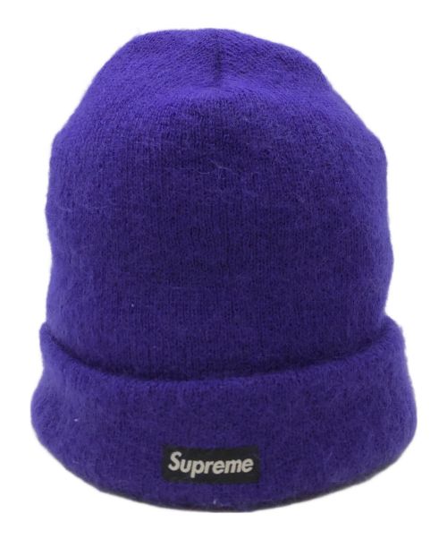 SUPREME（シュプリーム）SUPREME (シュプリーム) Mohair Beanie Small Box Logo パープルの古着・服飾アイテム