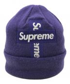 SUPREMEシュプリーム）の古着「CROSS BOX LOGO BEANIE」｜パープル