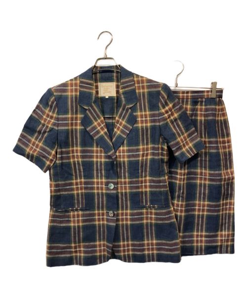 Burberry's（バーバリーズ）Burberry's (バーバリーズ) オールドチェックセットアップ マルチカラー サイズ:SIZE 9の古着・服飾アイテム