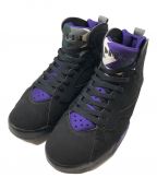 NIKEナイキ）の古着「AIR JORDAN 7 RETRO」｜パープル×ブラック