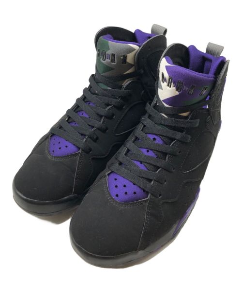 NIKE（ナイキ）NIKE (ナイキ) AIR JORDAN 7 RETRO パープル×ブラック サイズ:27cmの古着・服飾アイテム