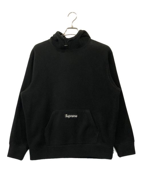 SUPREME（シュプリーム）SUPREME (シュプリーム) Polartec Hooded Sweatshirt ブラック サイズ:Mの古着・服飾アイテム