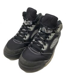 NIKE（ナイキ）の古着「AIR JORDAN 5 "ANTHRACITE"」｜ブラック×グレー