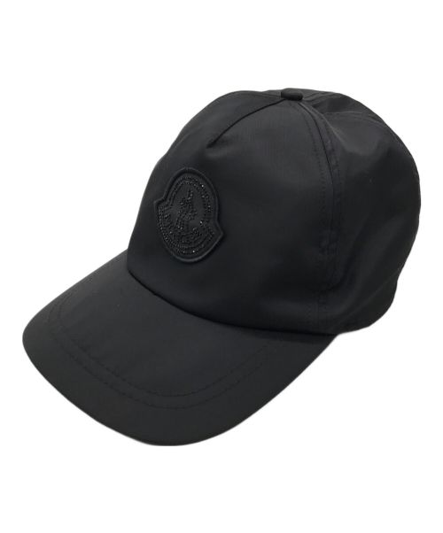 MONCLER（モンクレール）MONCLER (モンクレール) BASEBALL CAP ブラックの古着・服飾アイテム