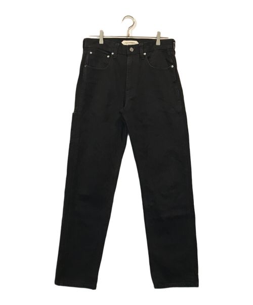 NAMACHEKO（ナマチェコ）NAMACHEKO (ナマチェコ) zanyan denim jeans ブラック サイズ:Mの古着・服飾アイテム