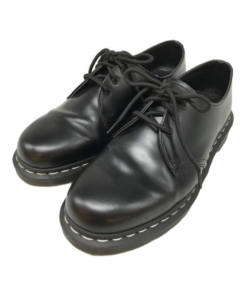 Dr.Martens（ドクターマーチン）Dr.Martens (ドクターマーチン) 3ホールシューズ ブラック サイズ:UK 8の古着・服飾アイテム