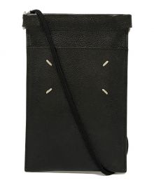 Maison Margiela（メゾンマルジェラ）の古着「IPHONE POUCH CASE」｜ブラック