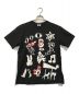 BLACK COMME des GARCONS（ブラック コムデギャルソン）の古着「綿天竺 FLIP PAGWSKI プリントTシャツ」｜ブラック