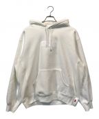 SUPREMEシュプリーム）の古着「23AW TONAL BOX LOGO HOODIE(ボックスロゴフーディ)」｜ホワイト